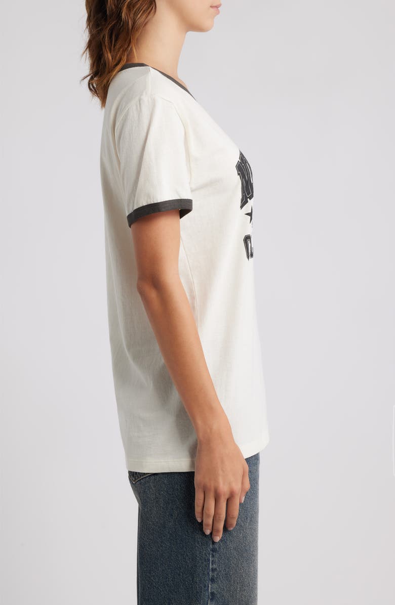 GOLDEN HOUR NY College Team Cotton Graphic T-Shirt, Alternate, color, Marshmallow