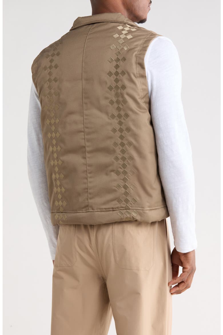 Syracuse Down Vest, Alternate, color, BROWN