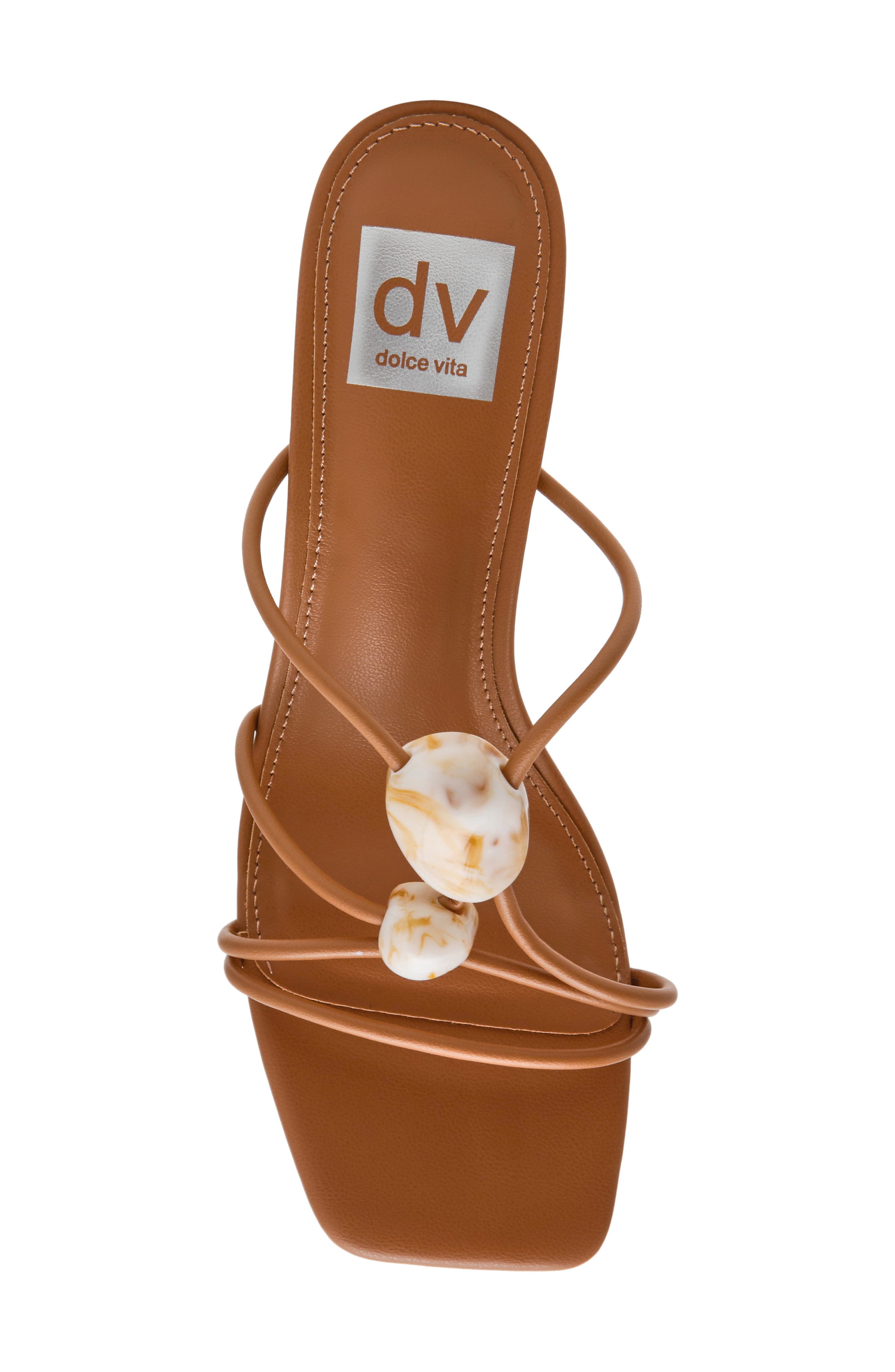 Leesha Slide Sandal, Alternate, color, TOFFEE SMOOTH