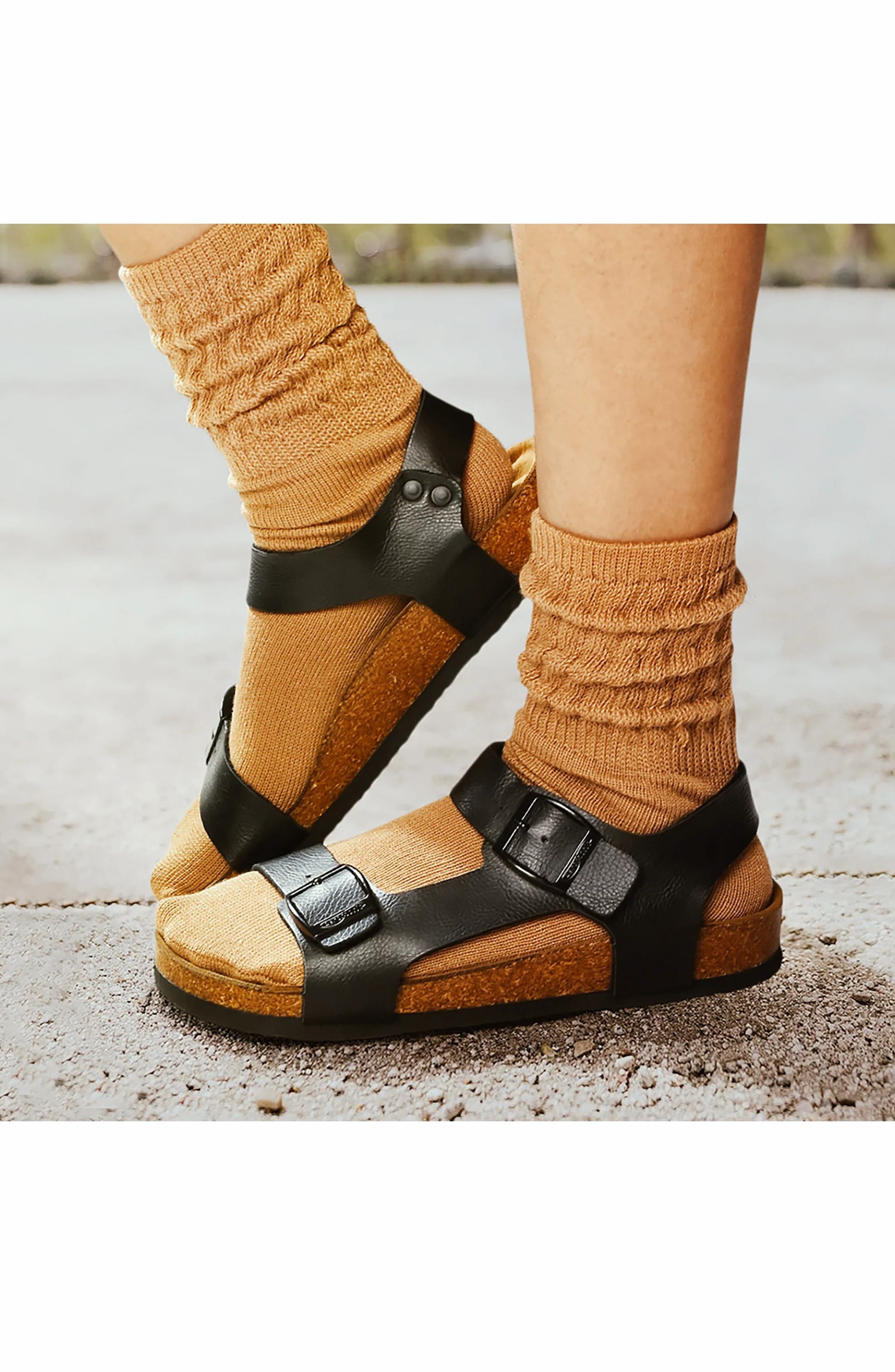 AEROTHOTIC Amulet Sandal, Alternate, color, Black