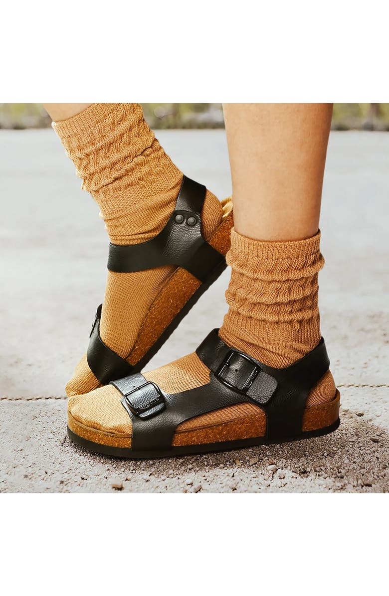 AEROTHOTIC Amulet Sandal, Alternate, color, Black