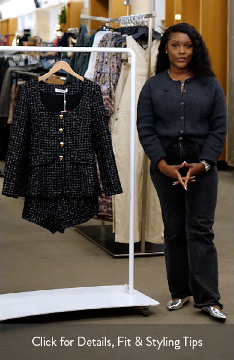 Kya Tweed Romper, sales video thumbnail