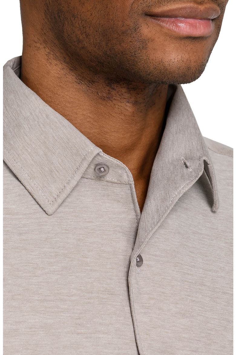 Solid Mapleton Luxe Cross Dyed Long Sleeve Shirt, Alternate, color, TAN