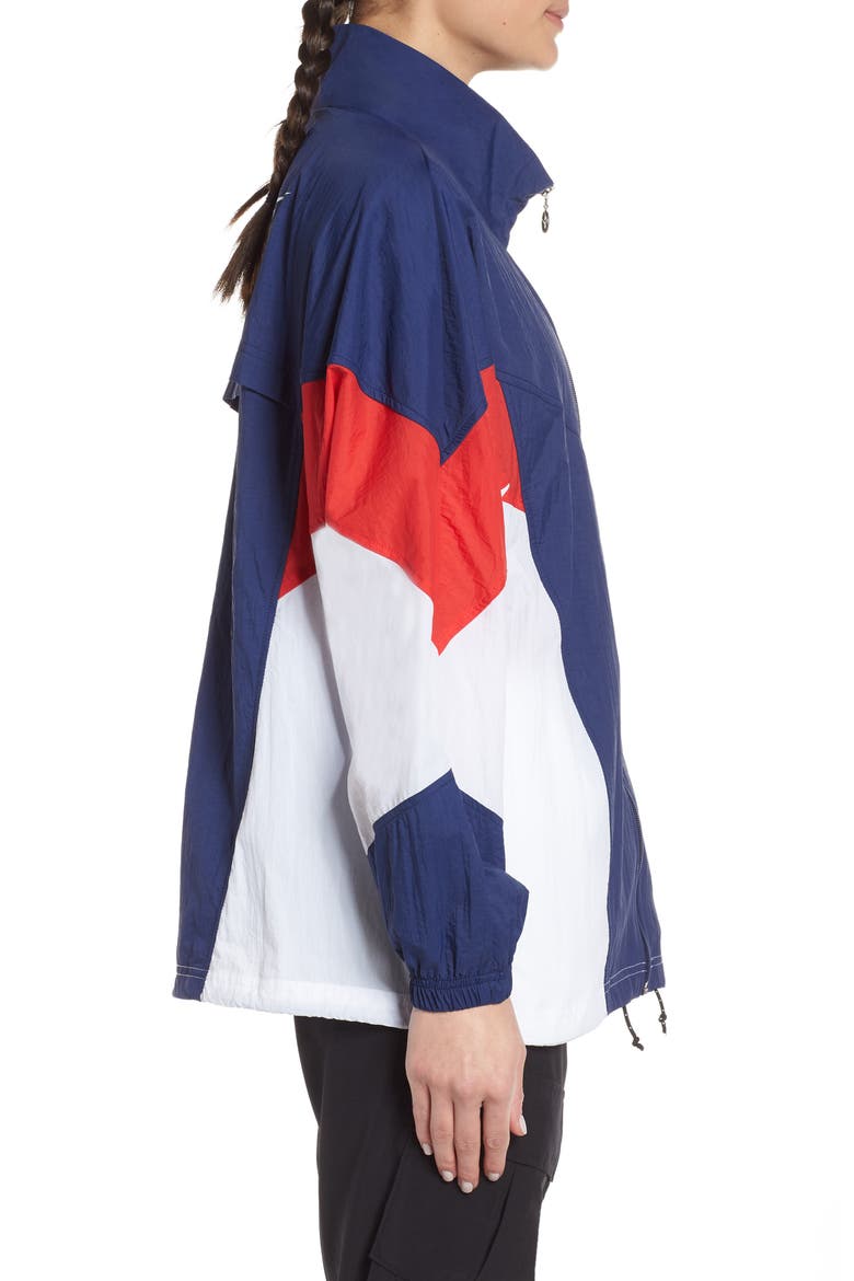 Sportswear Windrunner Women's Jacket, Alternate, color, BLUE VOID/ UNIVERSITY RED