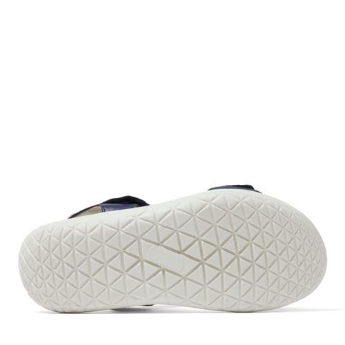 Dearfoams Thea Quarter Strap Sandal In Navy