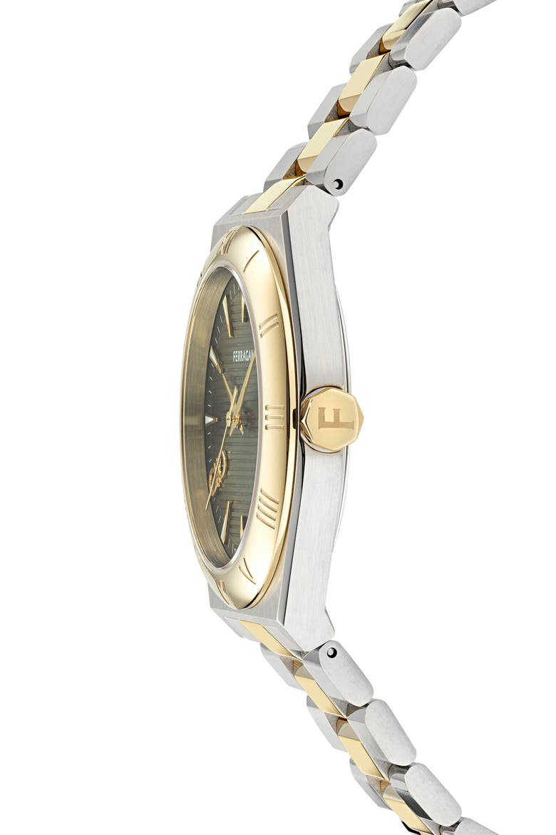 Vega Upper East Two-Tone Bracelet Watch, 40mm, Alternate, color, TWO TONE
