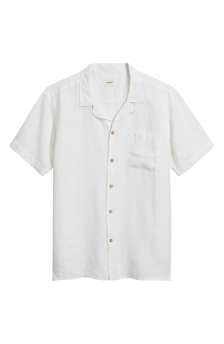 Boardies Solid Camp Shirt, Alternate, color, White