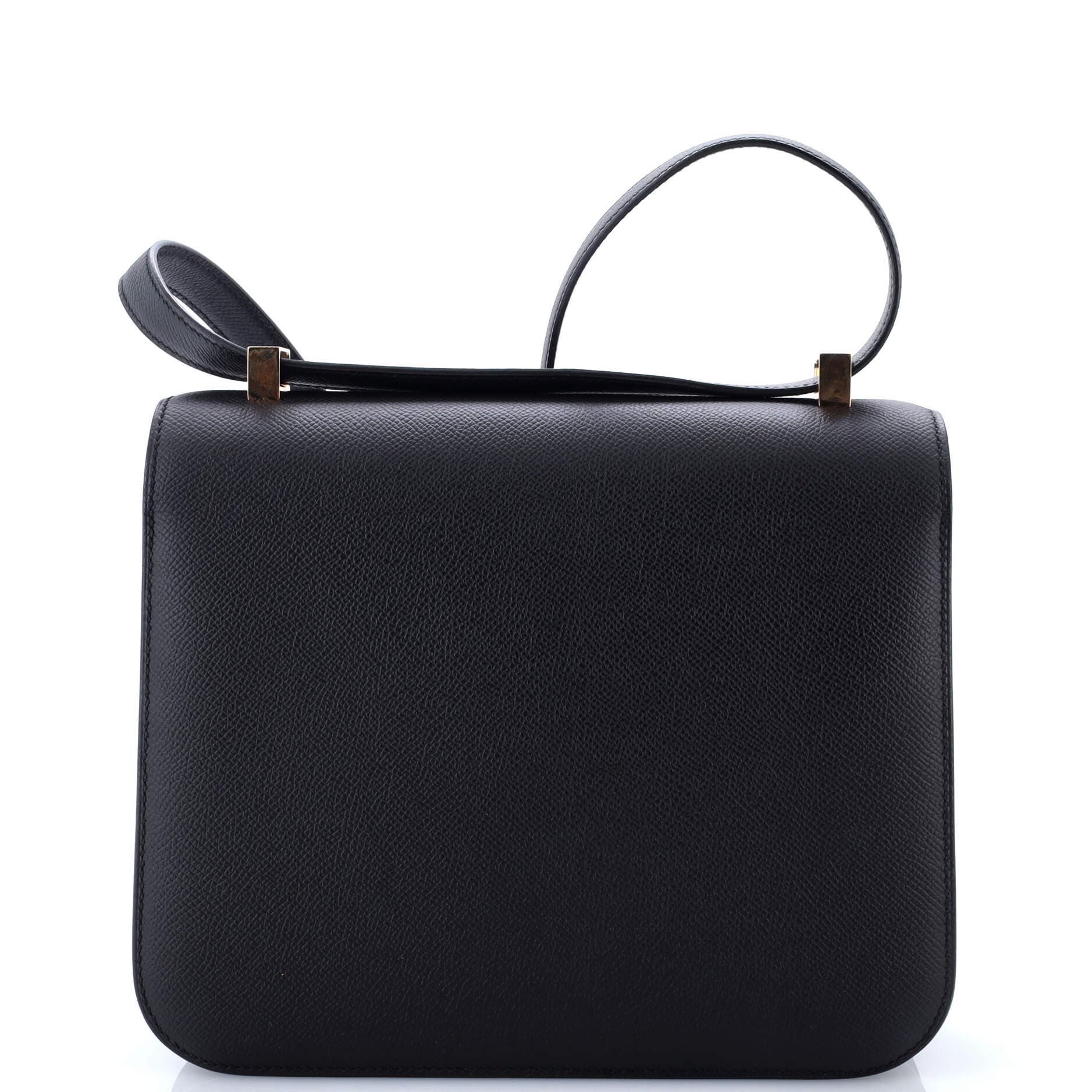 Pre-Owned Hermes Constance Bag Epsom 24, Alternate, color, Noir