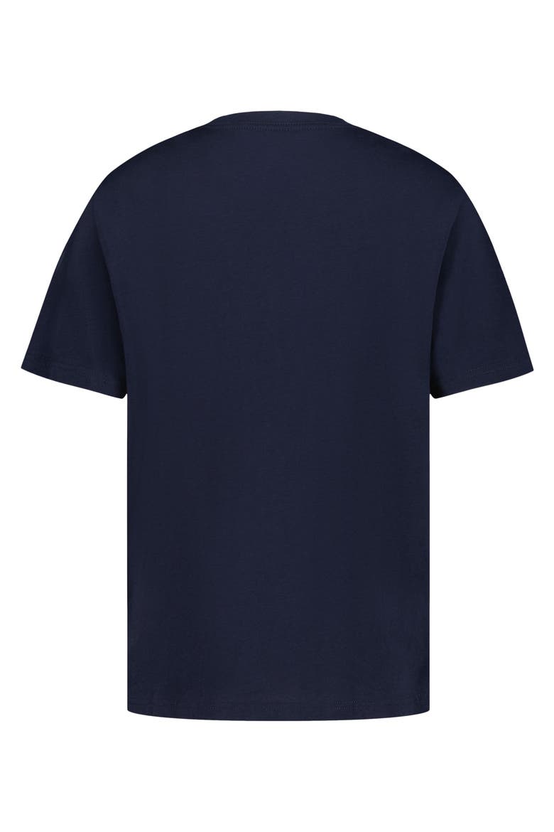Kids' Plaid H T-Shirt, Main, color, NAVY BLAZER