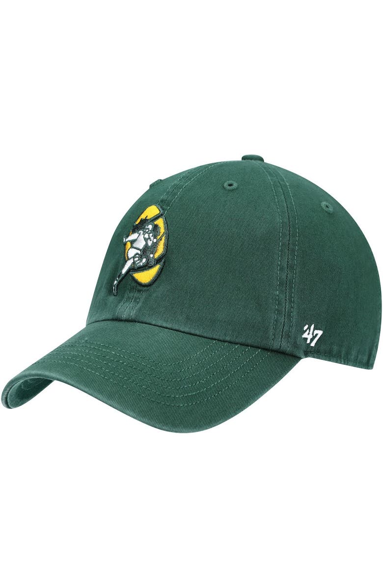 '47 Men's '47 Green Green Bay Packers Legacy Franchise Fitted Hat, Main, color, 