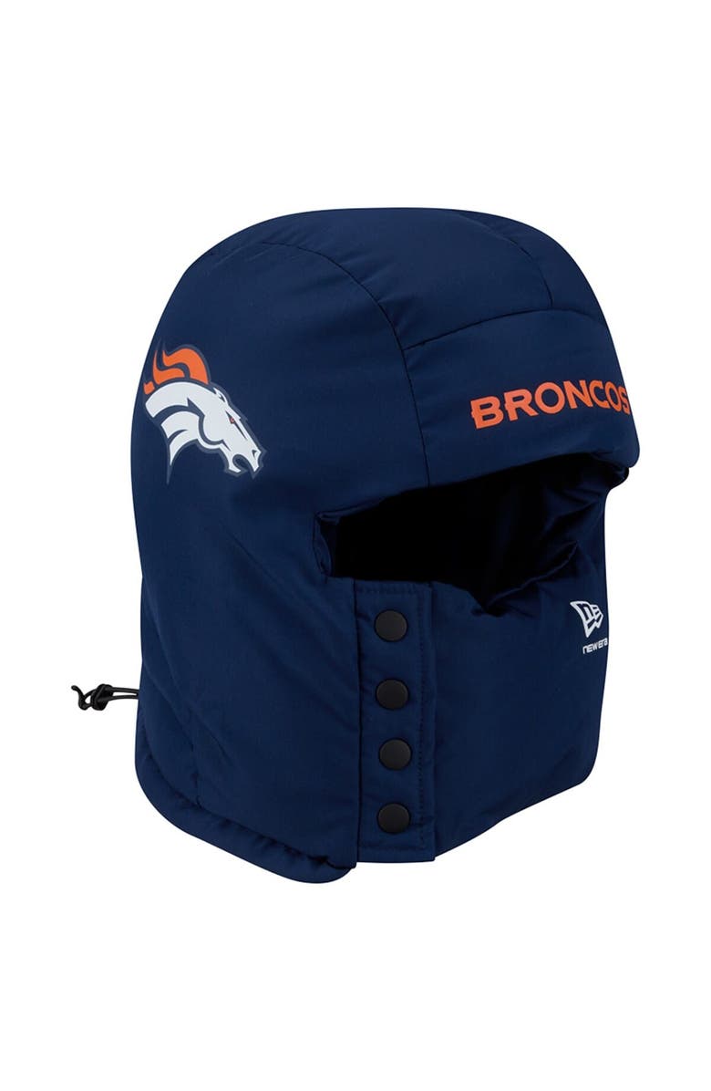 New Era Men
s New Era  Navy Denver Broncos Puffer Balaclava, Main, color, Navy