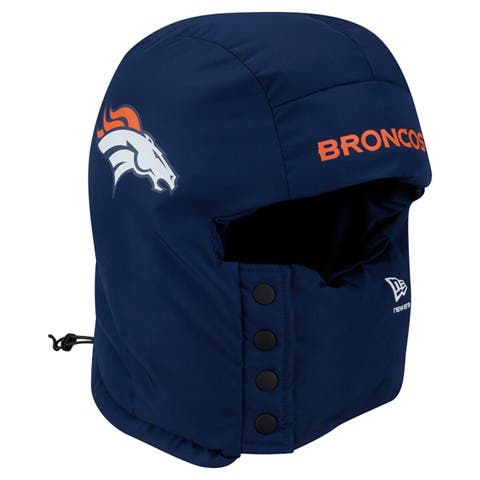 Men
s New Era  Navy Denver Broncos Puffer Balaclava