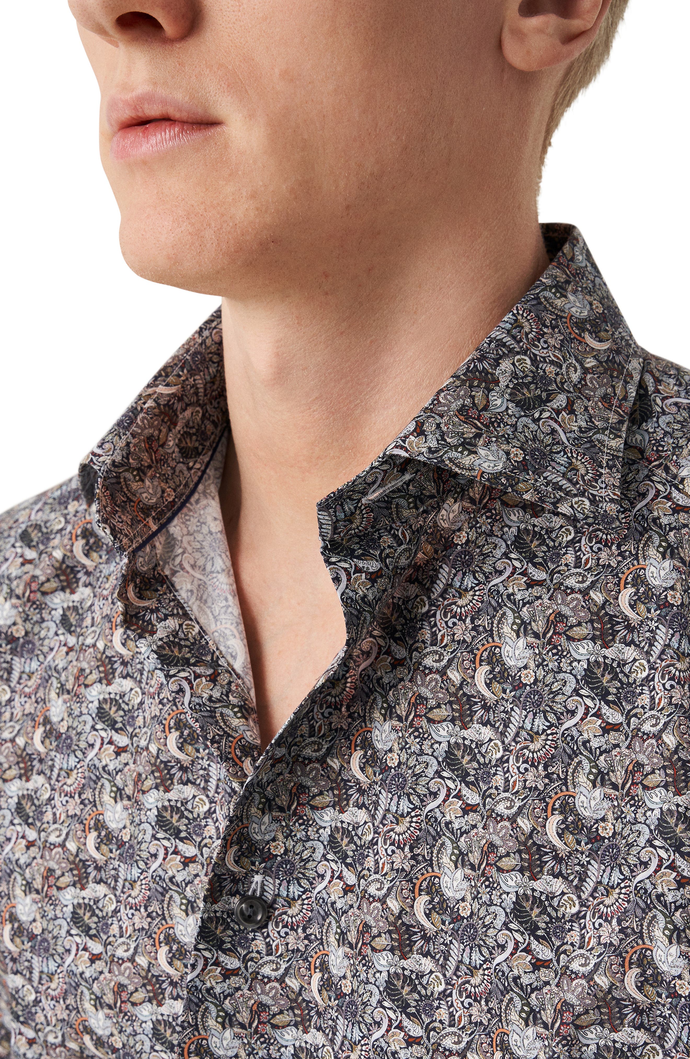 Contemporary Fit Floral Paisley Shirt - image 2
