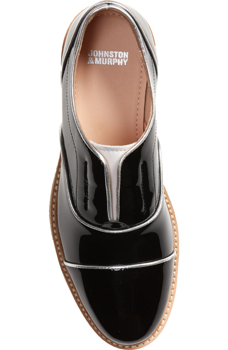 Johnston & Murphy Francine Laceless Slip-On Oxford, Alternate, color,