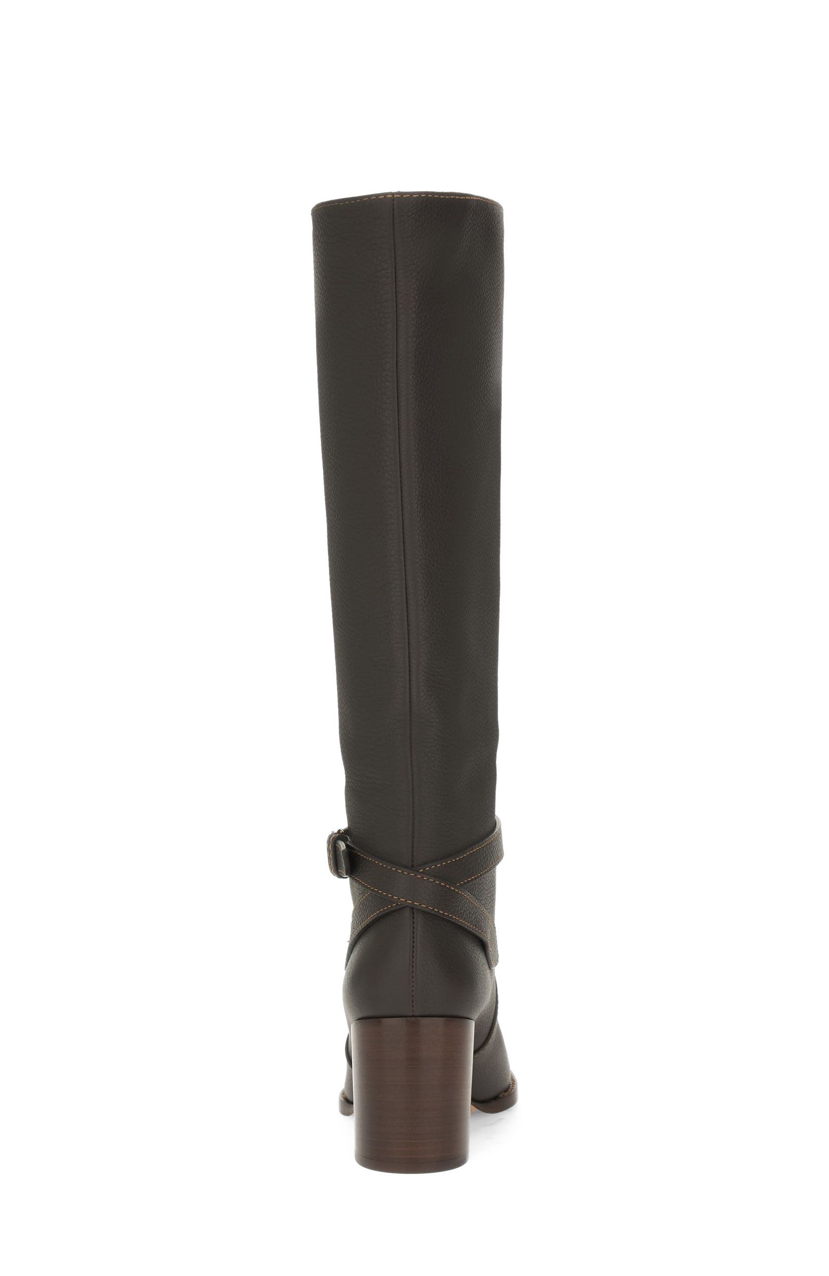 Gianvito Rossi Varenne 70 Boot, Alternate, color, Brown Calf Leather
