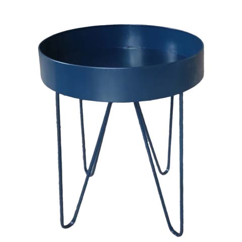 Round Plant Stand with Hair Pin Legs