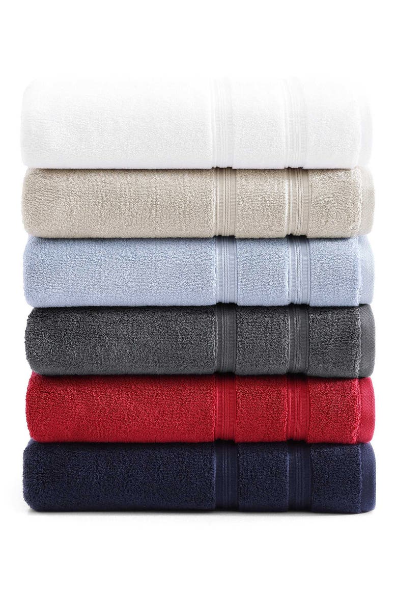 Harborside Terry Towel 6-Piece Towel Set, Alternate, color, DARK GREY