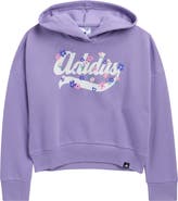 adidas Kids' Logo Fleece Graphic Hoodie