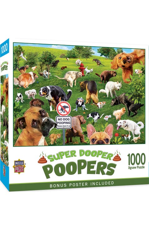 Super Dooper Poopers 1000 Piece Puzzle