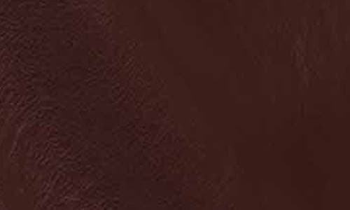 Foxcroft Carolina Faux Leather Button-up Shirt Jacket In Brown
