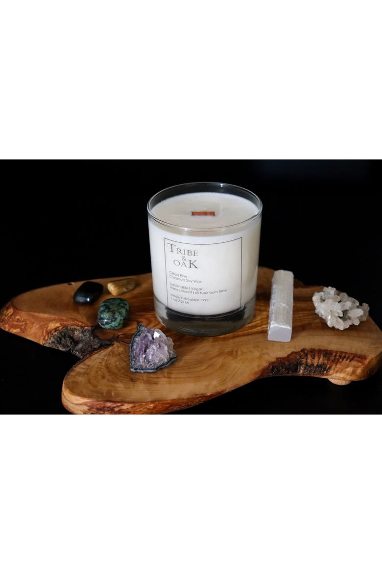 Citrus Pine Coconut-Soy Candle, Alternate, color, No Color