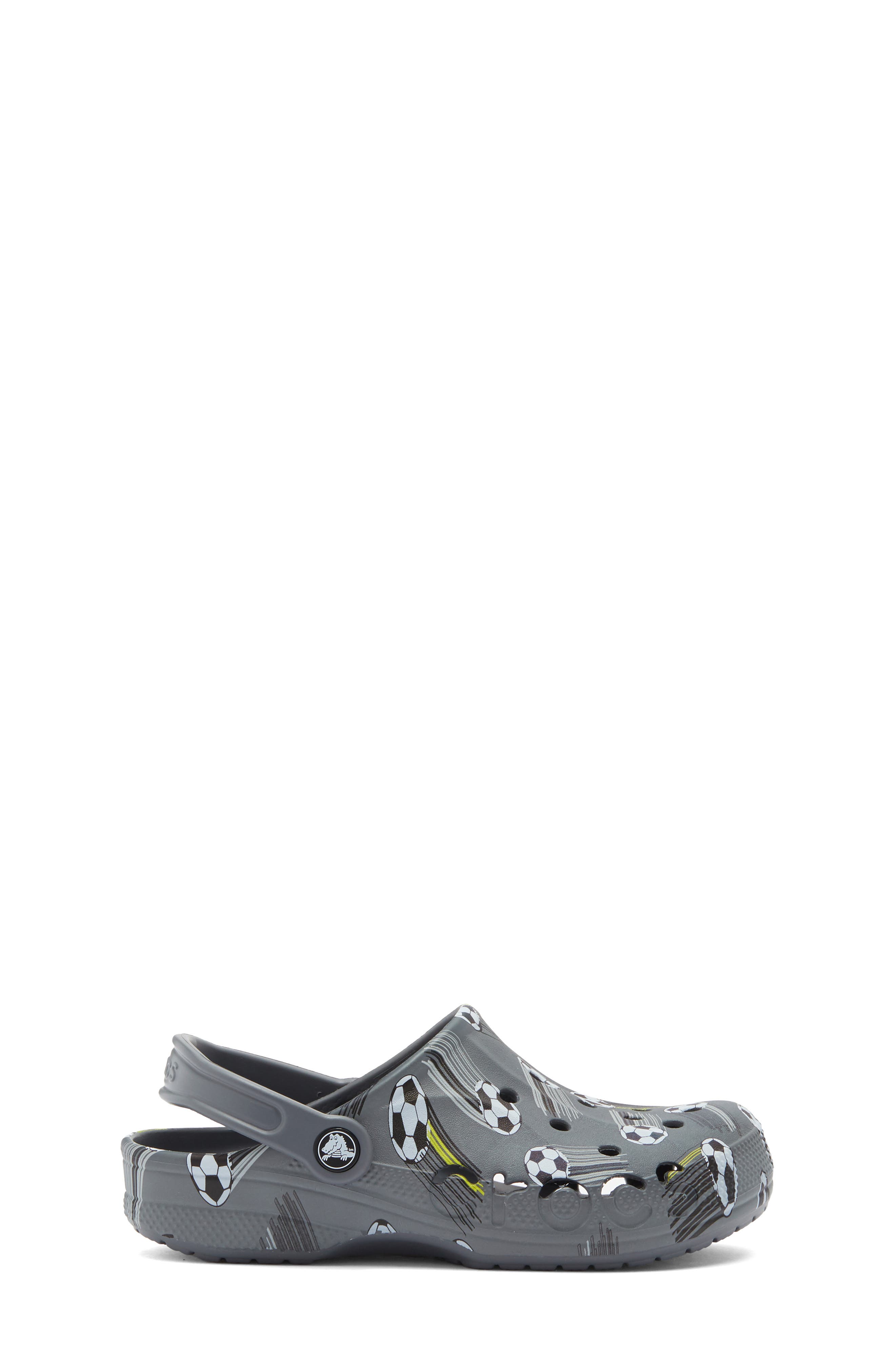 CROCS Kids' Baya Print Clog, Alternate, color, Charcoal