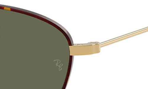 RAY BAN RAY-BAN 58MM IRREGULAR OVAL SUNGLASSES