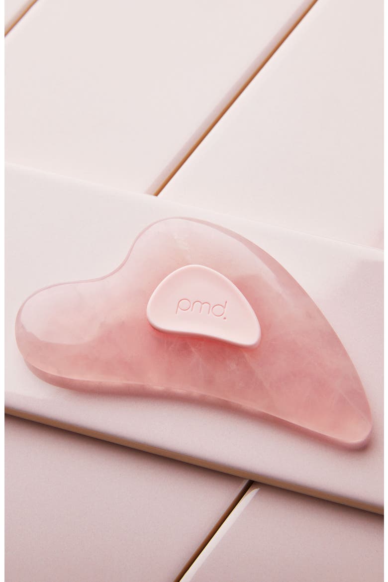 Gua Sha Rose Quartz Facial Tool, Alternate, color, ROSE QUARTZ