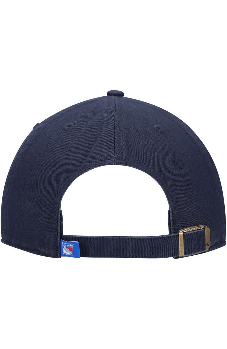 '47 Men's '47 Navy New York Rangers Clean Up Adjustable Hat, Alternate, color,