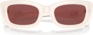 COACH 51mm Rectangular Sunglasses