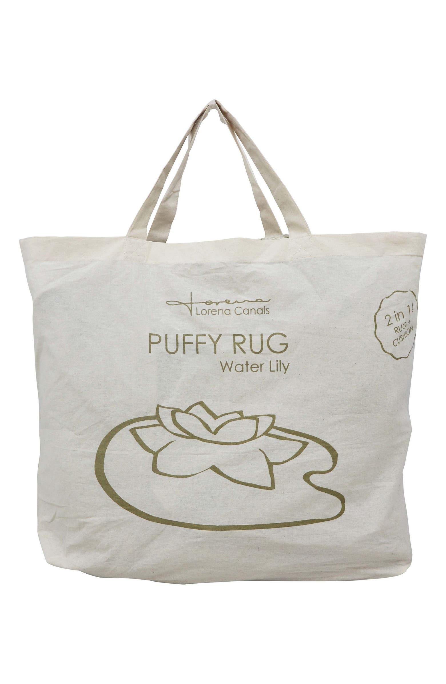 Lorena Canals Kids' Washable Lily Pad Rug & Flower Pillow | Nordstrom