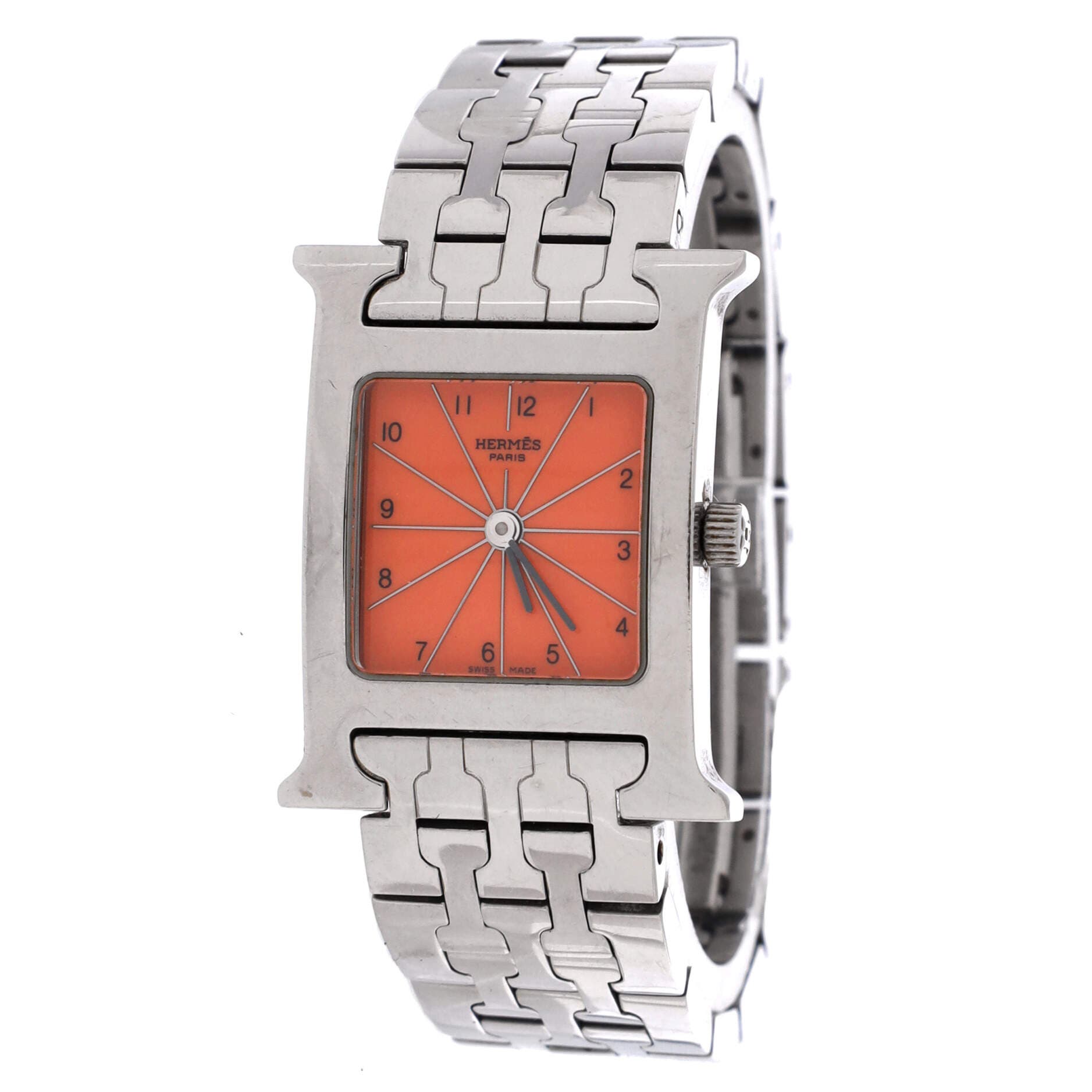 Heure H Quartz Watch Stainless Steel 21, Alternate, color, Metallic Silver