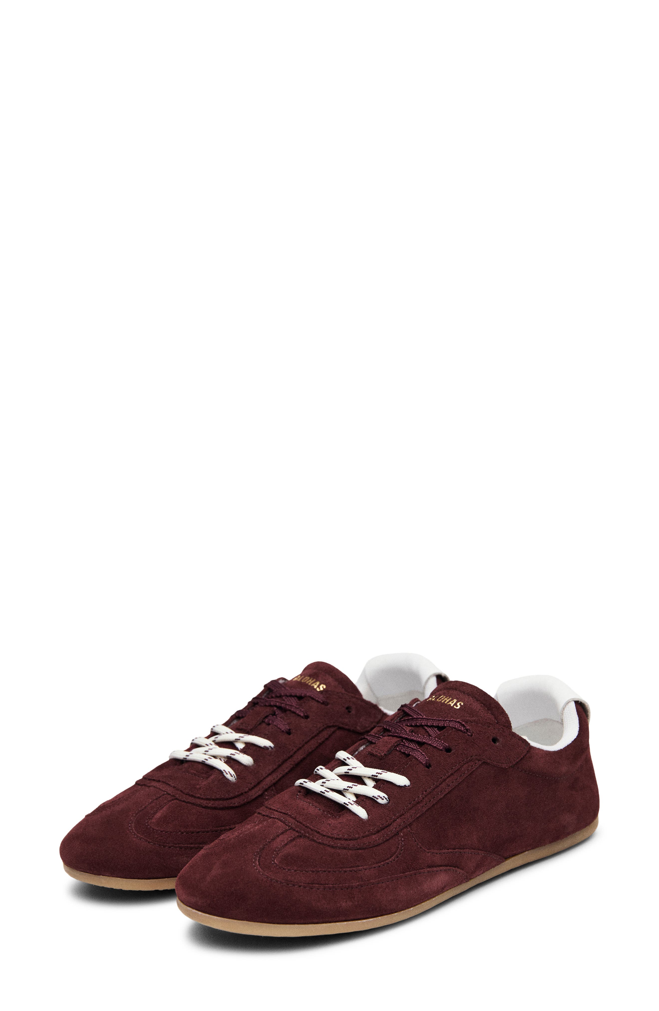 ALOHAS TB.24 Sneaker, Alternate, color, Suede Burgundy