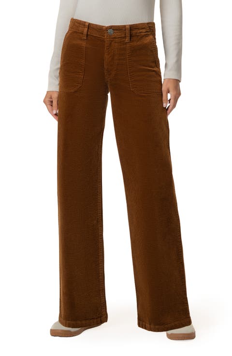 Wide Leg Corduroy Pants