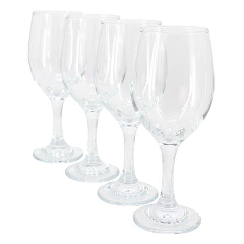 Belinni 4 Piece 14.2 Ounce Classic Wine Glass Set