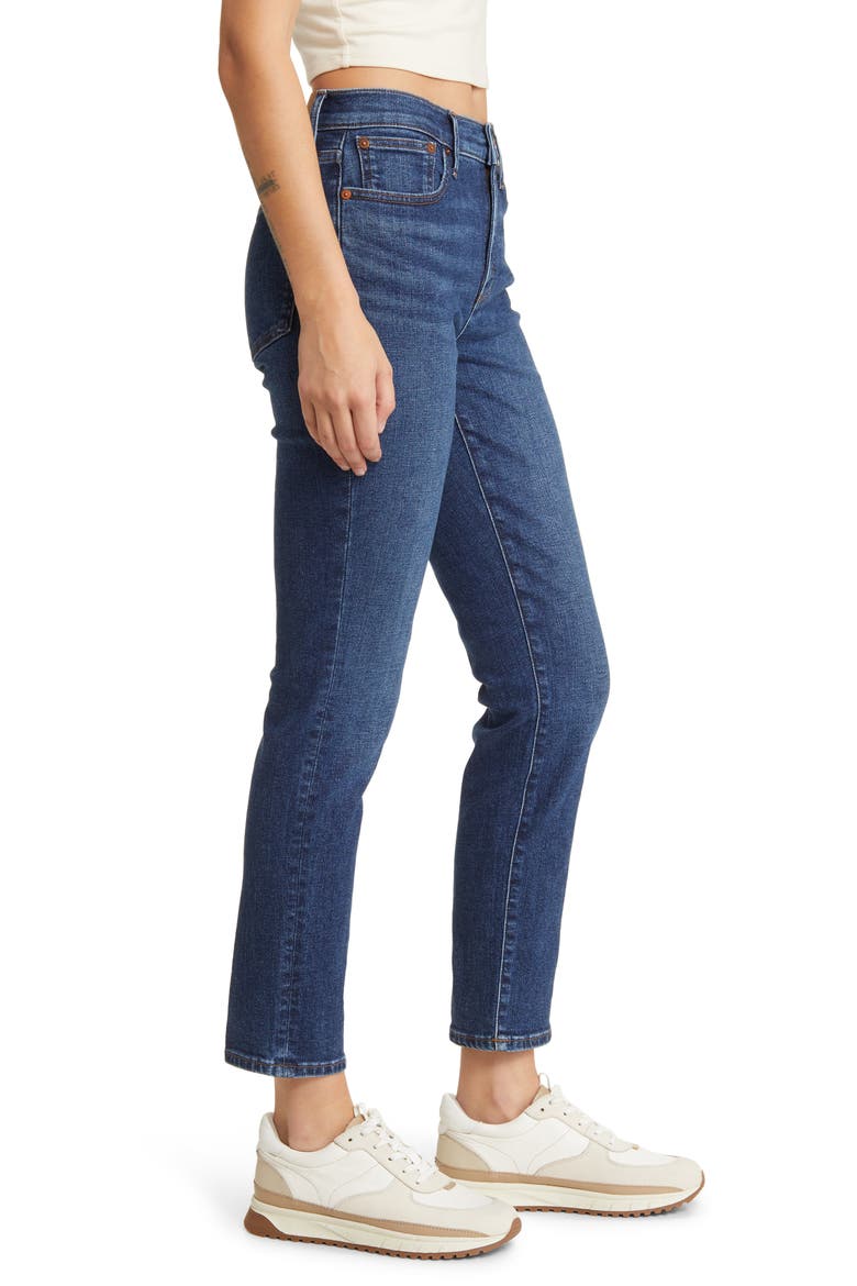 The Perfect Mom Jeans, Alternate, color, DEMING WASH