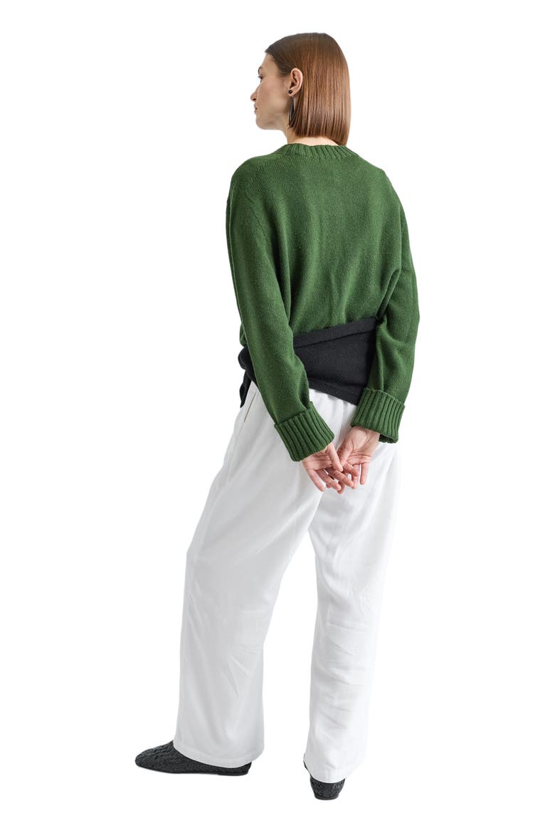 Knit Cardigan, Alternate, color, Green