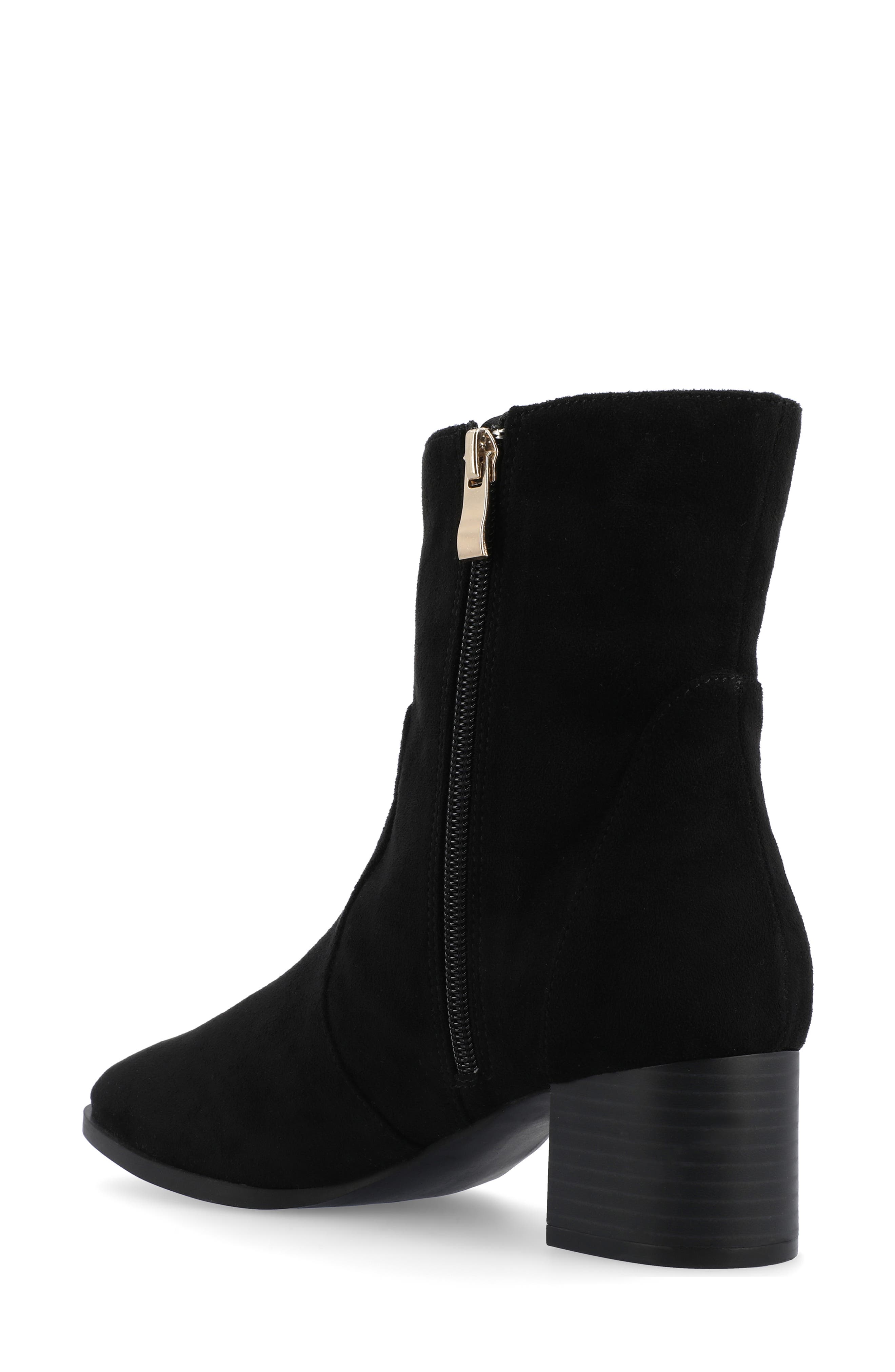 Journee Collection Hayven Block Heel Bootie, Alternate, color, 