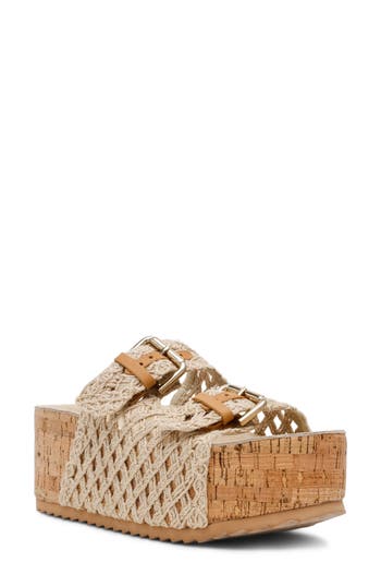 Steve Madden Kali Platform Sandal In Brown
