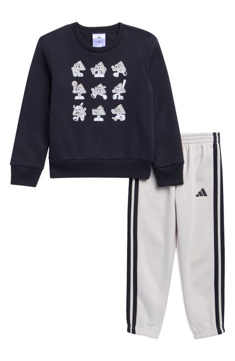 Kids' Graphic Sweatshirt and Joggers Set