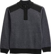 XRAY Kids' Fleece Quarter Zip Sweater