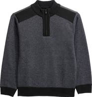 XRAY Kids' Fleece Quarter Zip Sweater