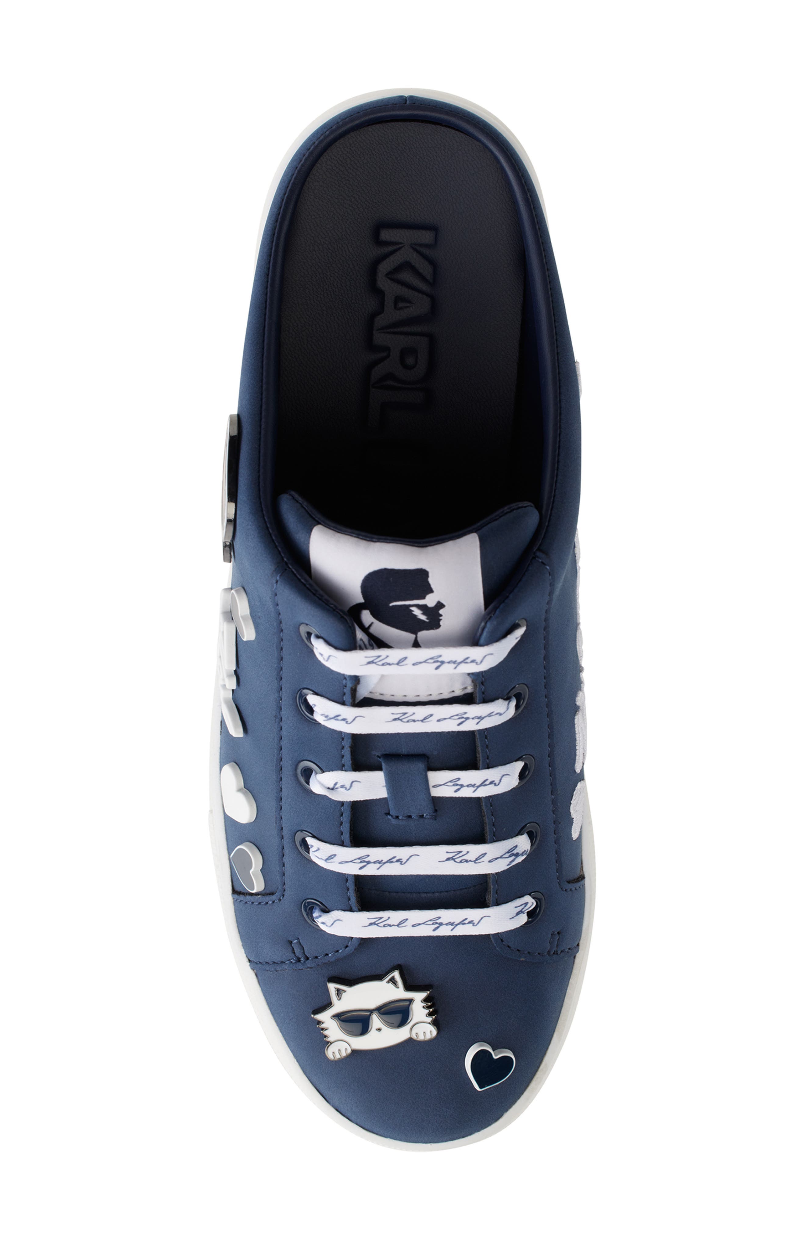 KARL LAGERFELD PARIS Cambria Sneaker Mule, Alternate, color, 