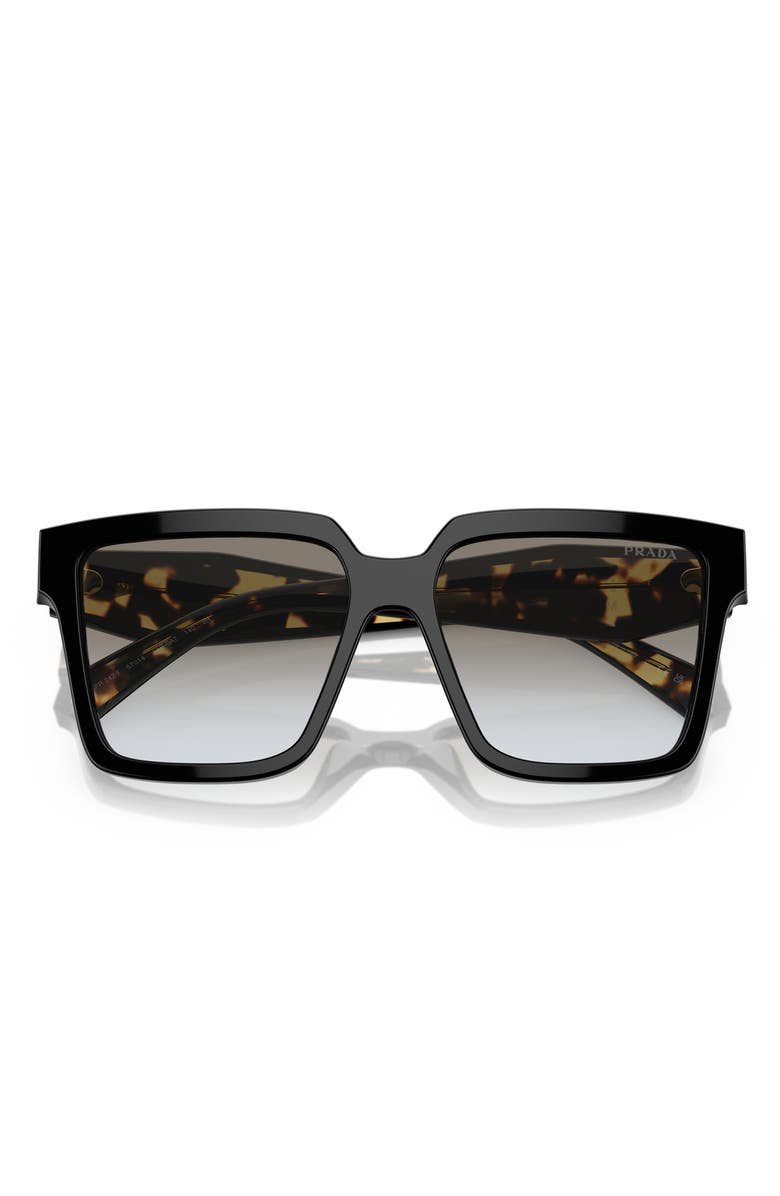 Prada 57mm Square Sunglasses, Main, color, 