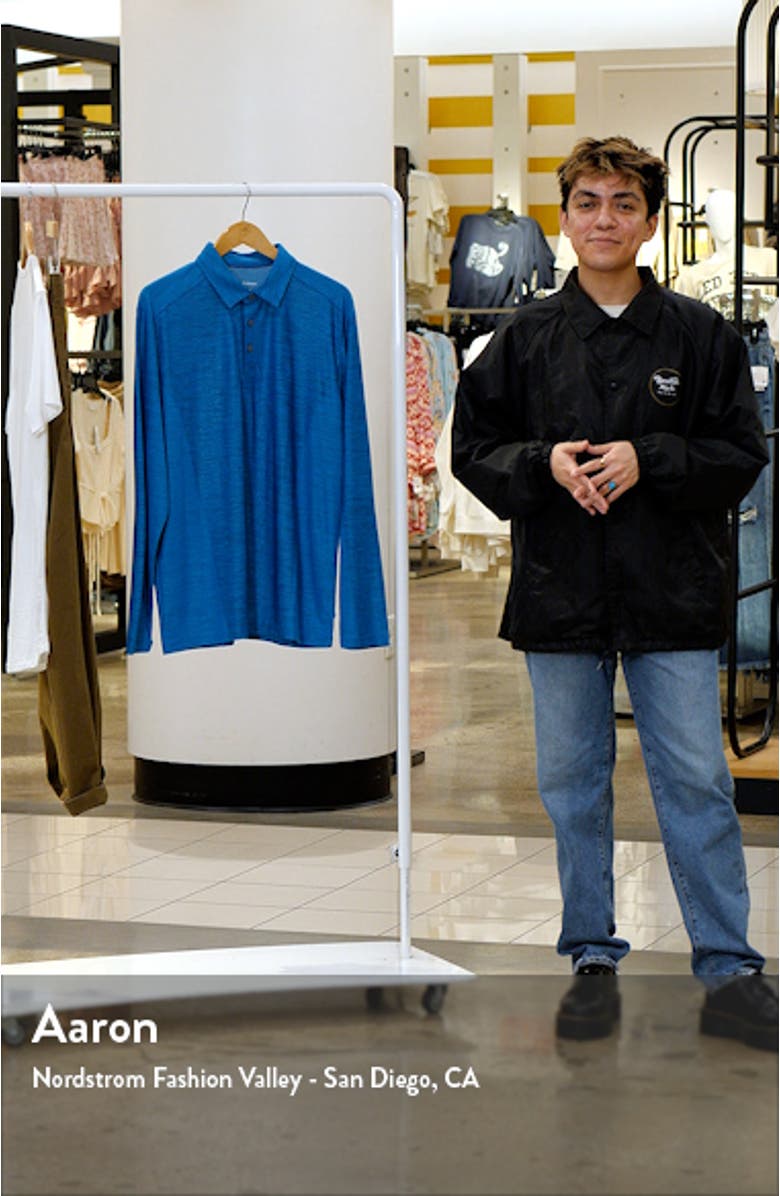 Palm Coast IslandZone<sup>®</sup> Long Sleeve Polo, sales video thumbnail