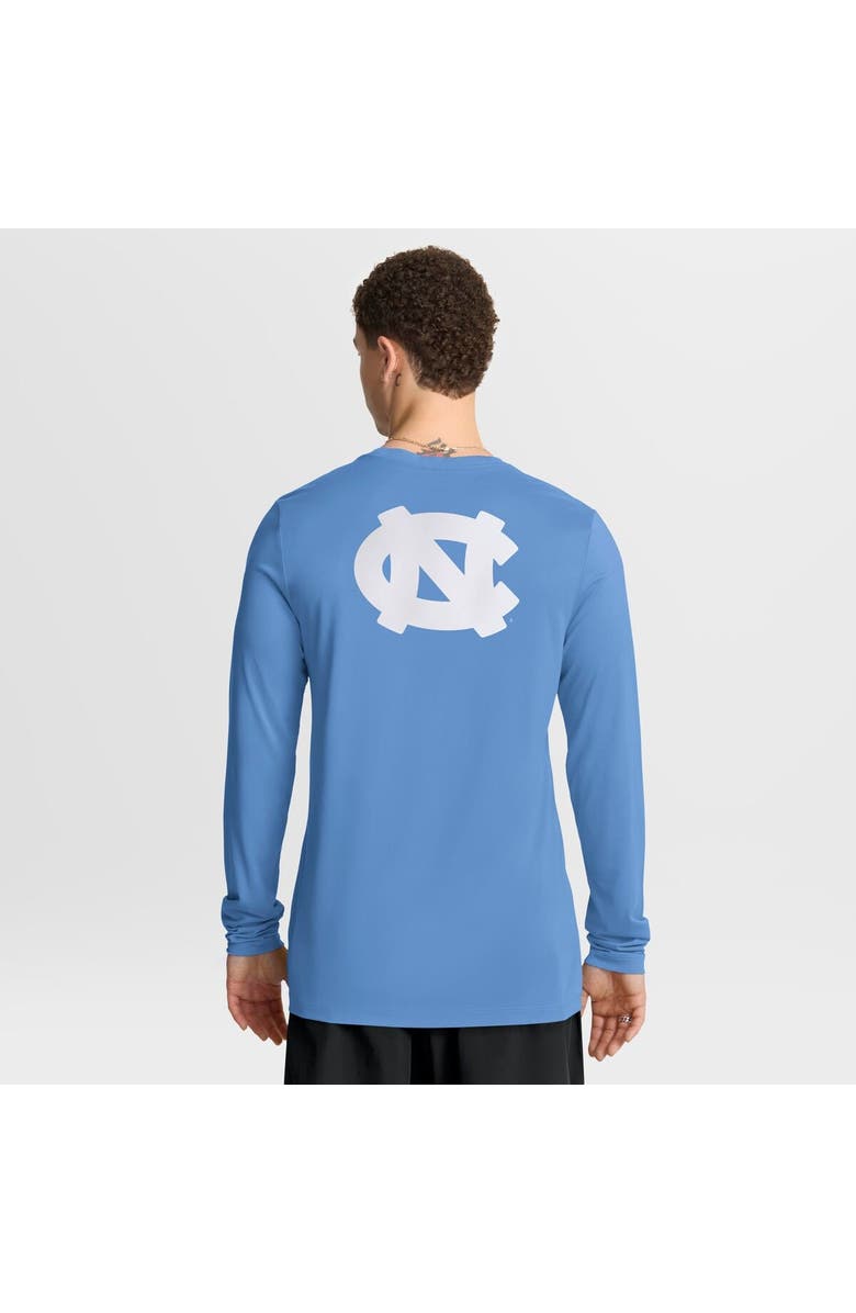 Jordan Brand Men's Jordan Brand Light Blue North Carolina Tar Heels Primetime Campus 2-Hit Legend Dri-FIT Long Sleeve T-Shirt, Alternate, color, Light Blue