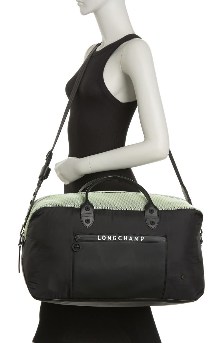 Longchamp Urban Duffle w/ Strap, Alternate, color, Black