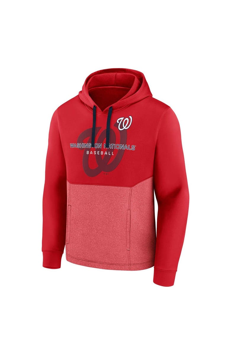 FANATICS Men's Fanatics Branded Red Washington Nationals Call the Shots Pullover Hoodie, Alternate, color, Red