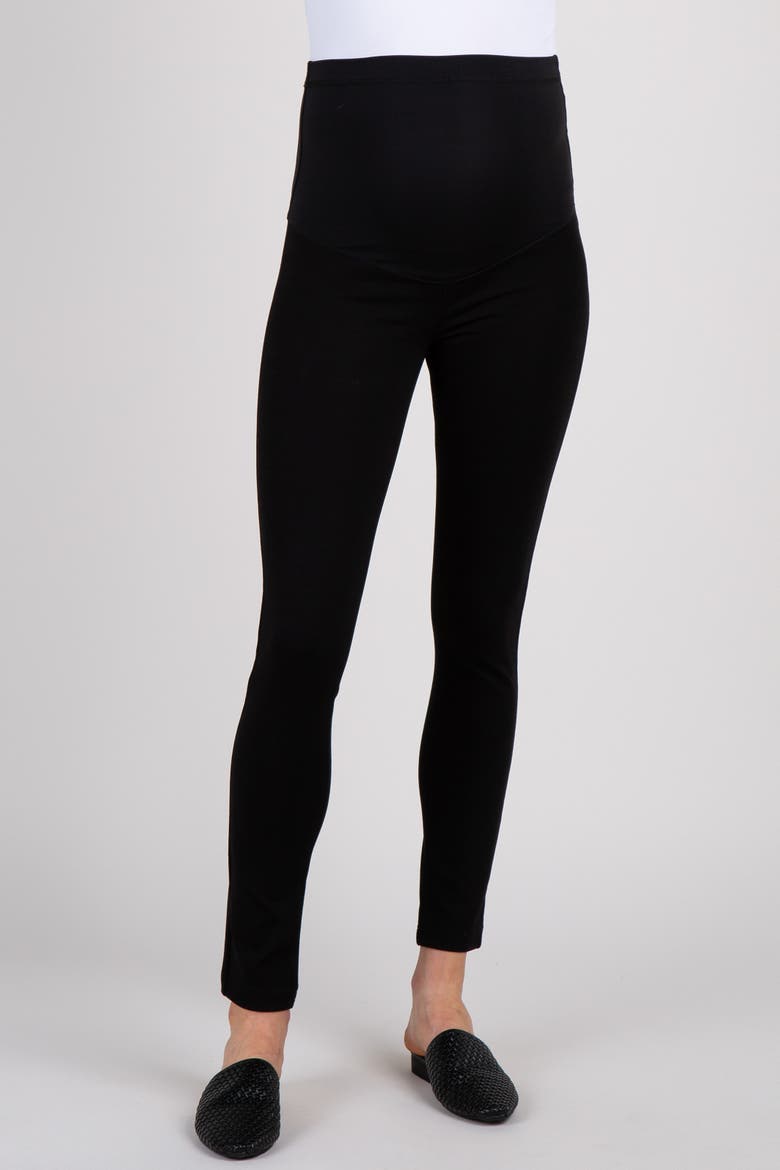 Skinny Maternity Pants, Alternate, color, Black