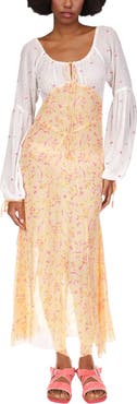 Anna Sui Floral Swiss Dot & Arcadia Blossom Princess Dress